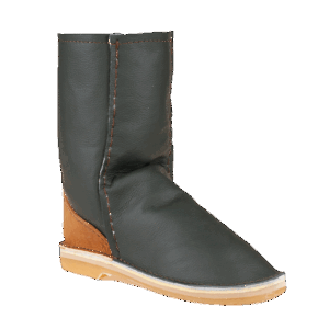 INSTEP BOOTS</br>Sheepskin Full Leather - Forest Green