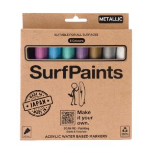 SURFPAINTS Acrylic Paint Pens</br>Metallic Colour Way