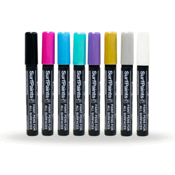 SURFPAINTS Acrylic Paint Pens</br>Metallic Colour Way - Image 5