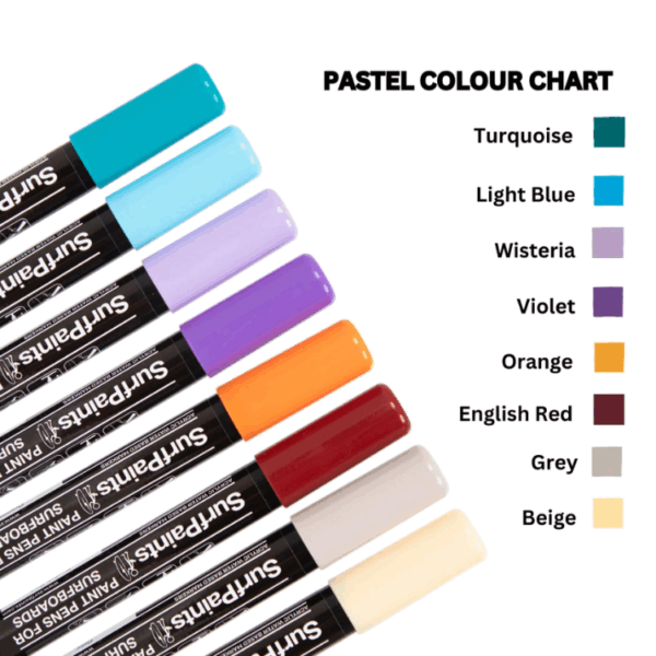 SURFPAINTS Acrylic Paint Pens</br>Pastel Colour Way - Image 7