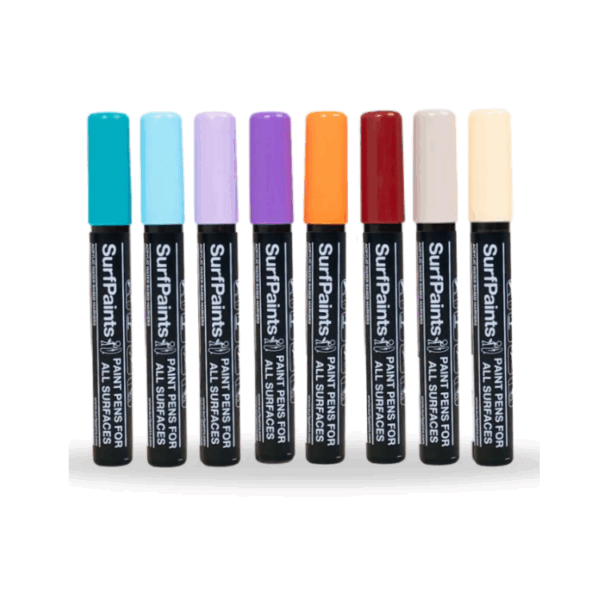 SURFPAINTS Acrylic Paint Pens</br>Pastel Colour Way - Image 6