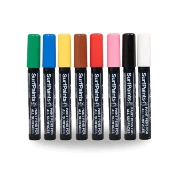 SURFPAINTS Acrylic Paint Pens</br>Primary Colour Way - Image 6