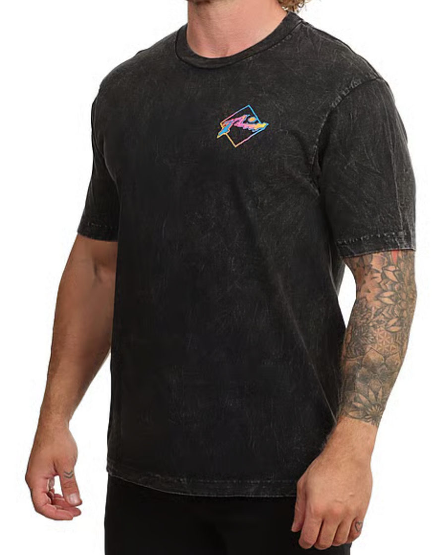 RUSTY Crackled Short Sleeve Tee - Imagen 6