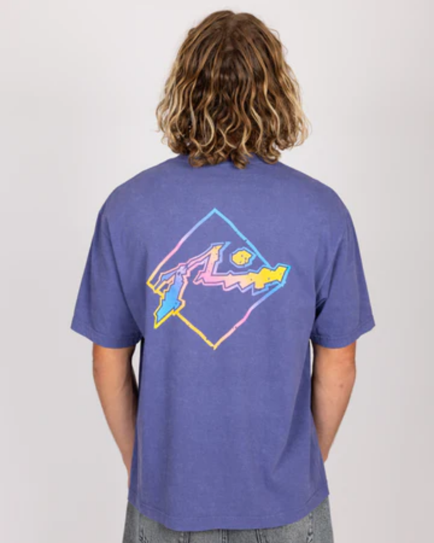 RUSTY Crackled Short Sleeve Tee - Imagen 7