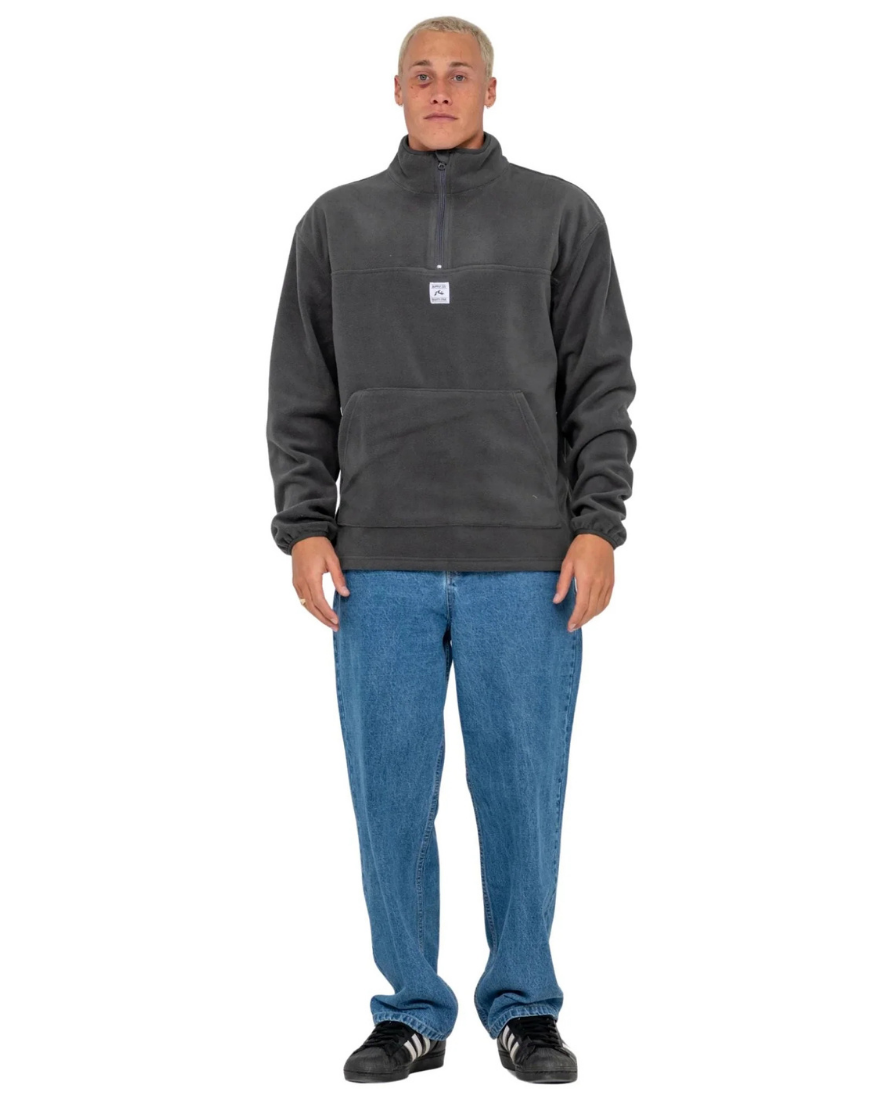 RUSTY Core Division Fleece Quarter Zip - Image 3