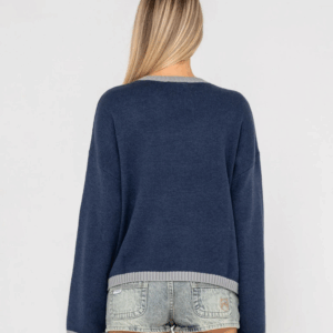 RUSTY Rider Relaxed Crew Knit - Image 4