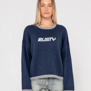 RUSTY Rider Relaxed Crew Knit - Image 6