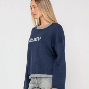 RUSTY Rider Relaxed Crew Knit - Image 7