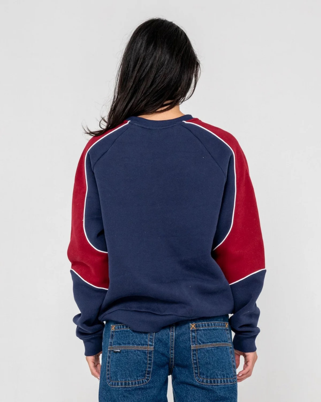 RUSTY South of the River Oversize Crew Fleece - Image 2
