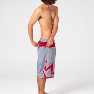 RUSTY Downshift Hybrid Waist Boardshorts Stone Grey – Image 8