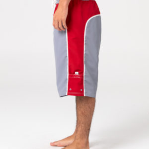 RUSTY Downshift Hybrid Waist Boardshorts Stone Grey – Image 9