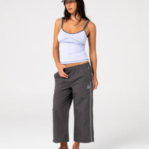 RUSTY Played Low Rise Capri Track Pant Carbon - Image 3