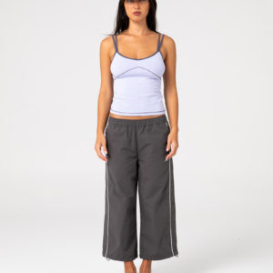 Alternative view of RUSTY Serve Fitted Cami Tank Violet Blue