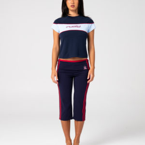 Alternative view of RUSTY Kinetic Baby Tee Navy Blue