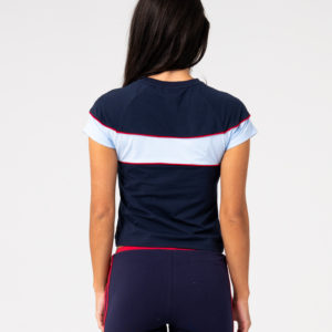 RUSTY Kinetic Baby Tee Navy Blue - Image 5
