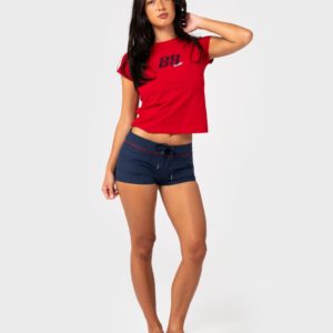 RUSTY Bet Low Rise Short Navy Blue