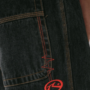 RUSTY Big Foot Baggy Jean Black Out – Image 3