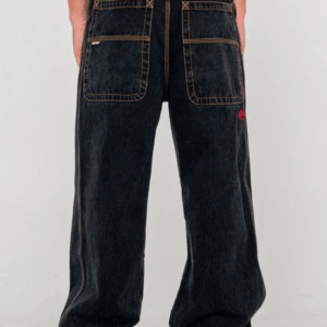 RUSTY Big Foot Baggy Jean Black Out – Image 5