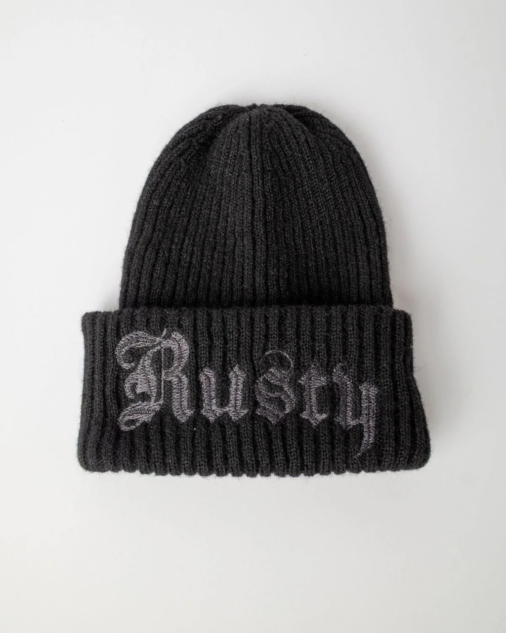RUSTY Roxanne Beanie Black - Image 4