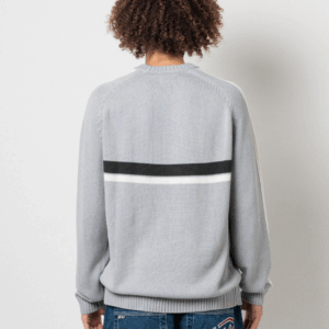 RUSTY White Lines 2.0 Knitted Crew Jumper - Image 5