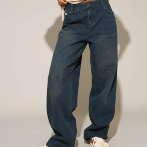 RUSTY Roxanne Baggy Low Rise Jean Dark n' Dirty - Imagen 5