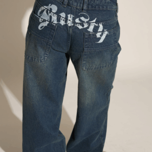 RUSTY Roxanne Baggy Low Rise Jean Dark n' Dirty - Imagen 3