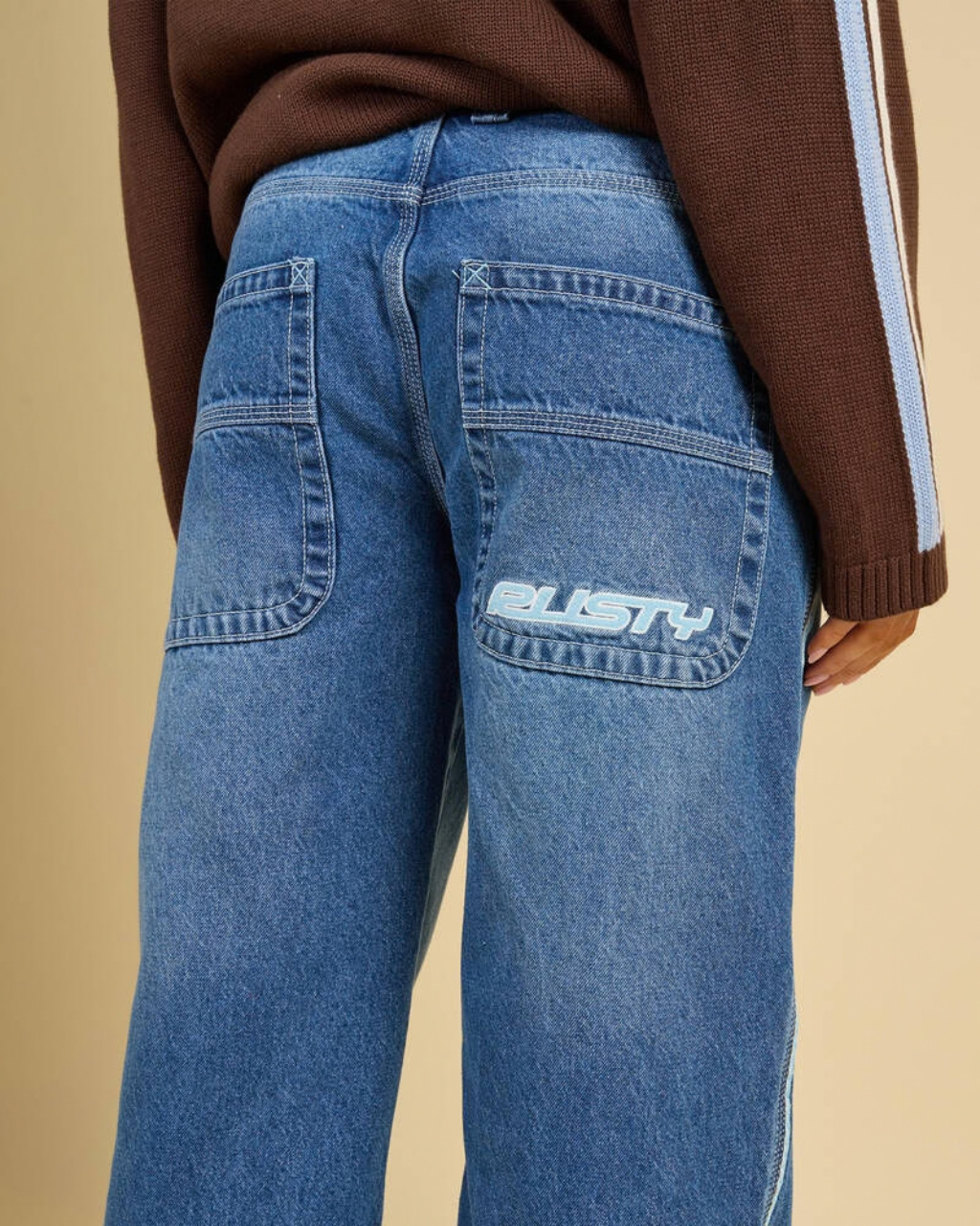 RUSTY Flip Mommy Low Rise Baggy Jean - Imagen 3