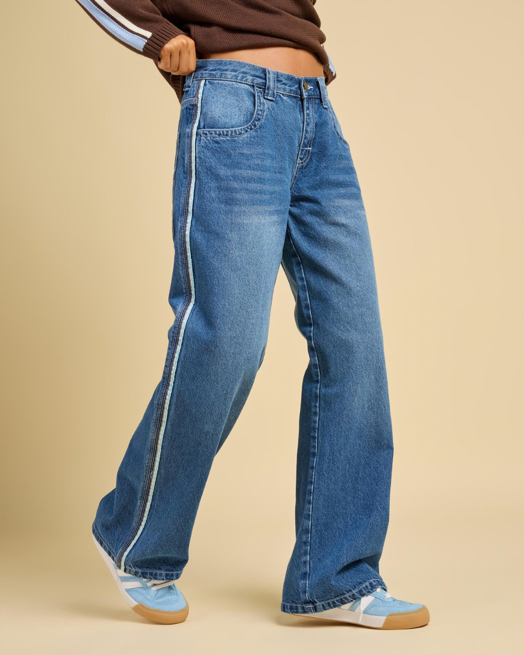 RUSTY Flip Mommy Low Rise Baggy Jean - Imagen 4