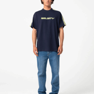 Alternative view of RUSTY Ramone Jean Blasted Midi Blue