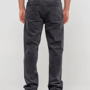 RUSTY Rifts Straight Leg Cord Pant Coal – Image 3