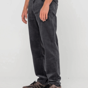 RUSTY Rifts Straight Leg Cord Pant Coal – Image 6